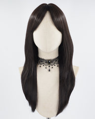 Black Natural Long Synthetic Wig HW449