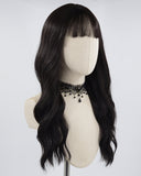 Black Curly Synthetic Wig HW377