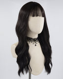 Black Curly Synthetic Wig HW377