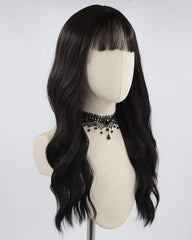 Black Curly Synthetic Wig HW377