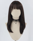 Natural Black Synthetic Wig HW663