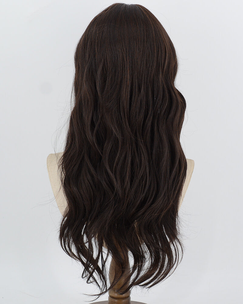 Black Wavy Synthetic Wig HW863