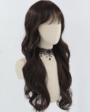 Natural Black Wavy Synthetic Wig HW629