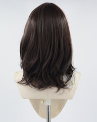 Pink Green Short Black Synthetic Wig HW416