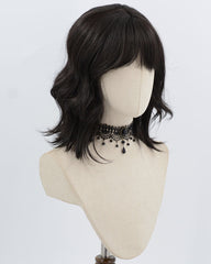 Black Wavy Synthetic Wig HW790