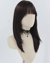 Natural Black Synthetic Wig HW663