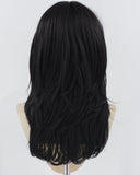 Black Natural Wavy Synthetic Wig HW709