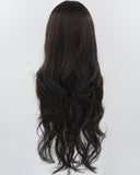 Black Long Wavy Synthetic Wig HW752