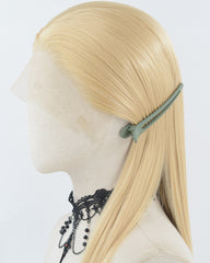 30 Inch Long Blonde Synthetic Lace Front Wig WW959
