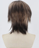 Blonde Black Short Synthetic Wig HW626