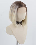 Ombre Blonde Bob Synthetic Lace Front Wig WW1009