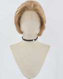 Blonde Brown Synthetic Lace Front Men's Wig MW022