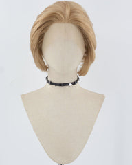 Blonde Brown Synthetic Lace Front Men's Wig MW022