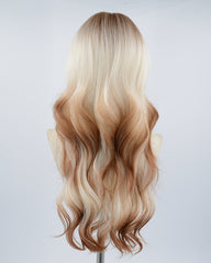 Brown Ombre Blonde Synthetic Wig HW243