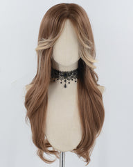 Blonde Brown Synthetic Wig HW738