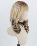 Blonde Ombre Brown Synthetic Wig HW784