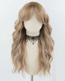 Blonde Curly Synthetic Wig HW754