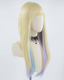 613 Blonde Colorful Synthetic Wig HW341