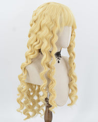 Blonde Curly Synthetic Wig HW813