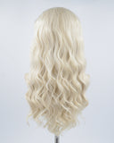 Blonde Curly Synthetic Lace Front Wig WW538