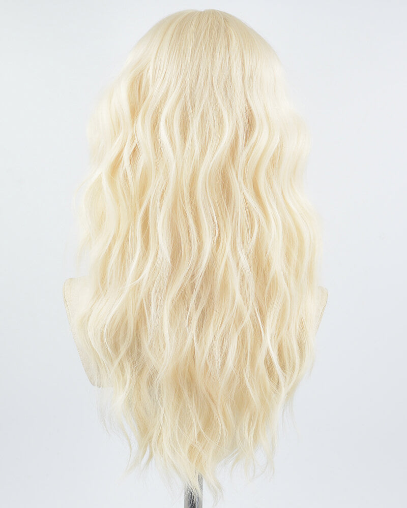Blonde Curly Synthetic Wig HW401