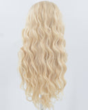 Mixed Blonde Wavy Synthetic Lace Front Wig WW760