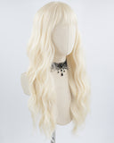 Platinum Blonde Curly Synthetic Wig HW390