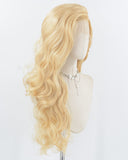 Blonde Wavy Synthetic Lace Front Wig WW910