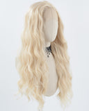 Mixed Blonde Wavy Synthetic Lace Front Wig WW760