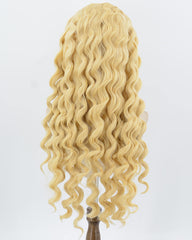 Blonde Curly Synthetic Wig HW813