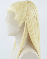 613 Blonde Straight Synthetic Lace Front Men's Wig MW054