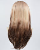 Ombre Brown Synthetic Lace Front Wig WW577