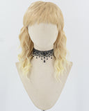 Ombre Blonde Synthetic Wig HW704