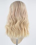 Ombre Blonde Synthetic Lace Front Wig WW594