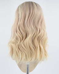 Ombre Blonde Synthetic Lace Front Wig WW594
