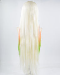 Blonde Rainbow Synthetic Lace Front Wig WW568