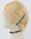 Short Synthetic Lace Front Men's Wig MW047
