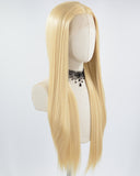 Blonde Straight Synthetic Lace Front Wig WW679