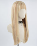 Mixed Blonde Brown Synthetic Wig HW303