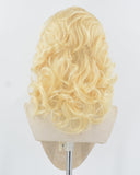 Blonde Wavy Short Synthetic Lace Front Wig WW955