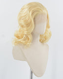 Blonde Wavy Short Synthetic Lace Front Wig WW955