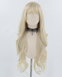 Ash Blonde Long Wavy Synthetic Wig HW702