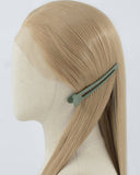 Long Blonde Brown Synthetic Lace Front Wig WW530