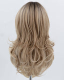 Natural Ombre Brown Blonde Synthetic Wig HW789