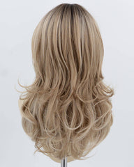 Natural Ombre Brown Blonde Synthetic Wig HW789