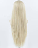 Ash Blonde Straight Synthetic Lace Front Wig WT220