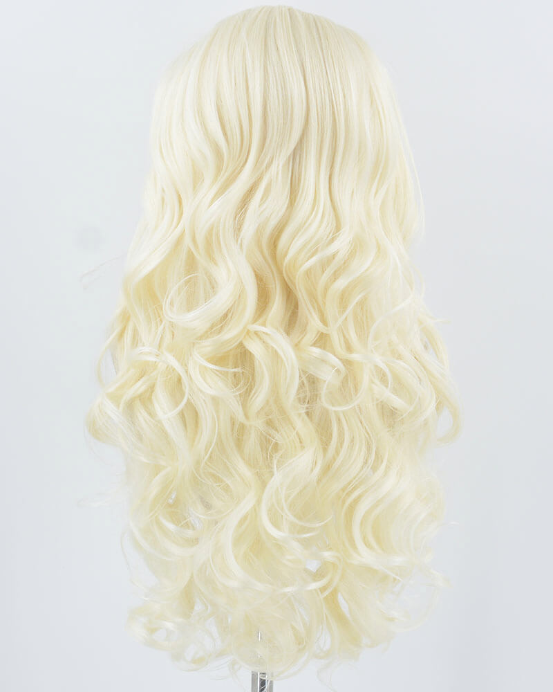 Blonde Wavy Synthetic Lace Front Wig WW899