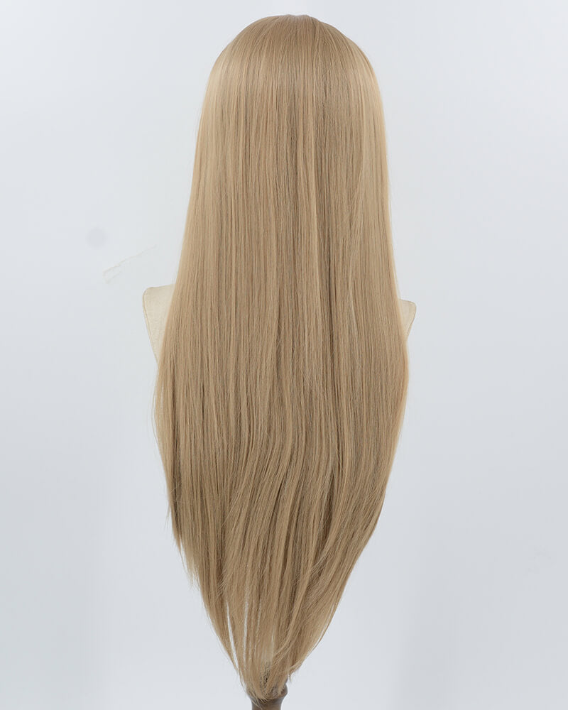 Blonde Long Straight Synthetic Lace Front Wig WW940