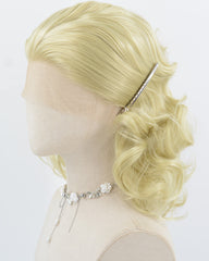 Blonde Wavy Synthetic Lace Front Wig WW999