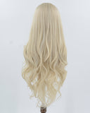 Ash Blonde Long Wavy Synthetic Wig HW702